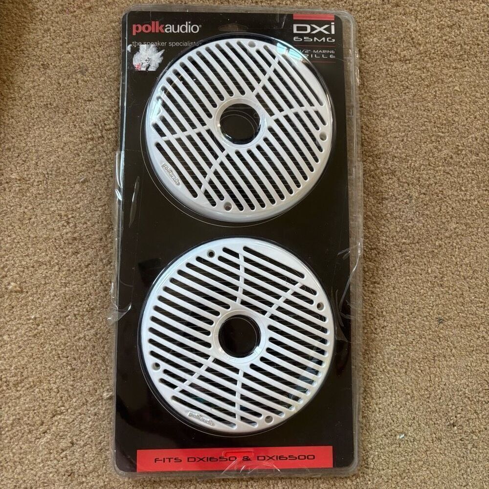Polk Audio DXi6G 6 1/2” Marine Speaker Grilles *Open Box*